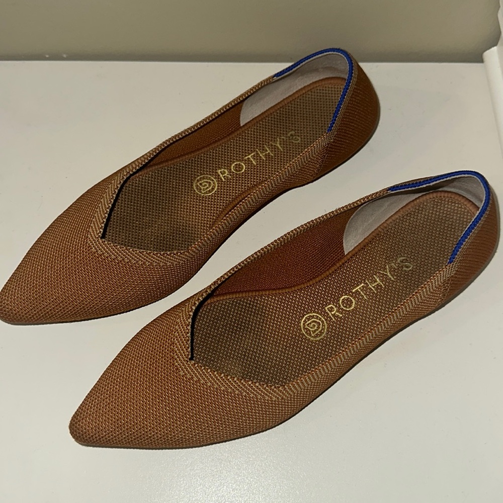 Rothy’s Points Fawn Euc - image 1